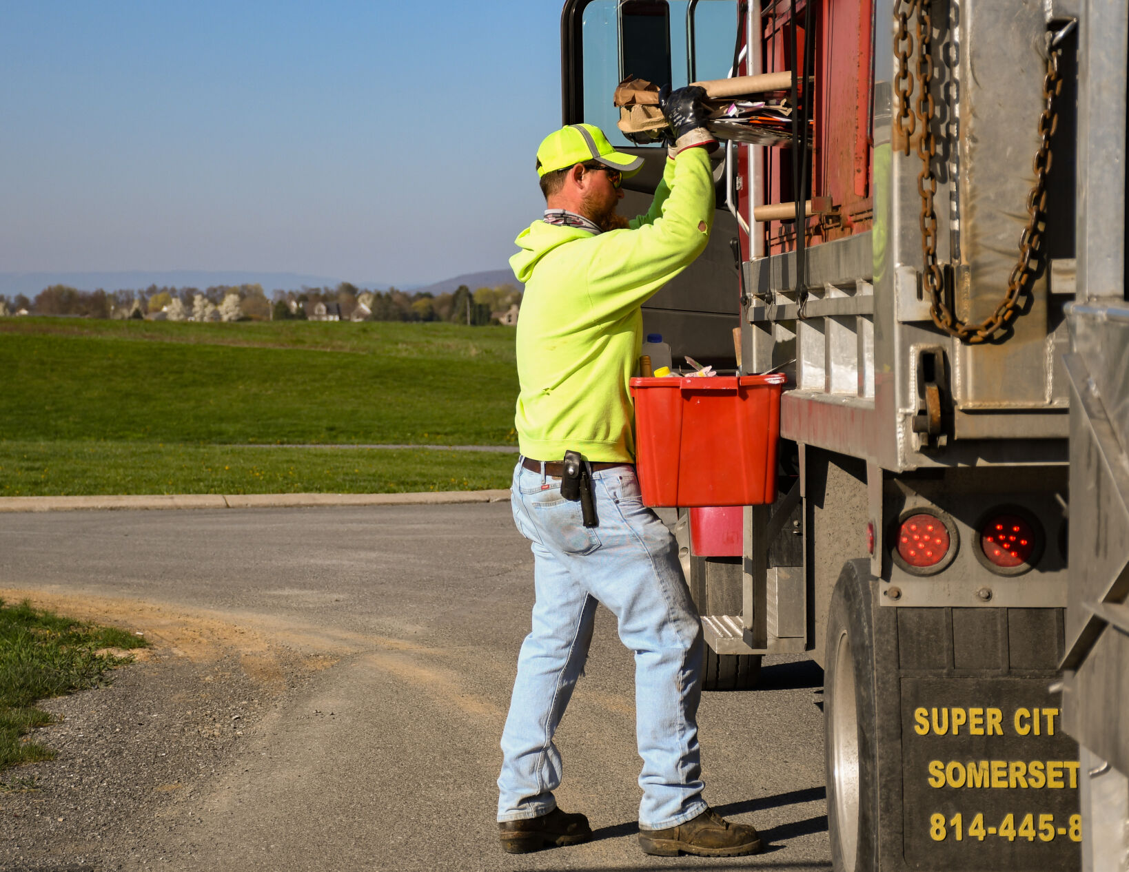 Centre county trash collection, Neal Thompson
